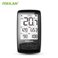 Meilan M4 BLE and ANT+ Dual Protocols Indoor Cycling Computer 2.5inch Big Size Anti-Glare Display Bike Computer